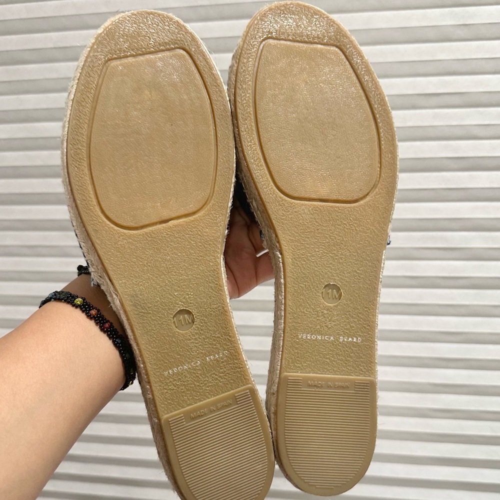🌹VERONICA BEARD🌹Apa Denim Espadrille Sandals Size: 11 - Picture 10 of 10